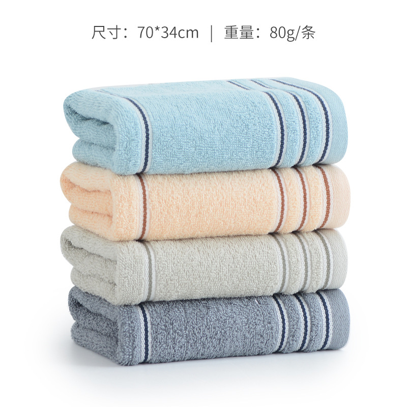 grace towel pure cotton thickened face towel water-absorbing cotton household adult lint-free girl's face towel 4 Specification drawing