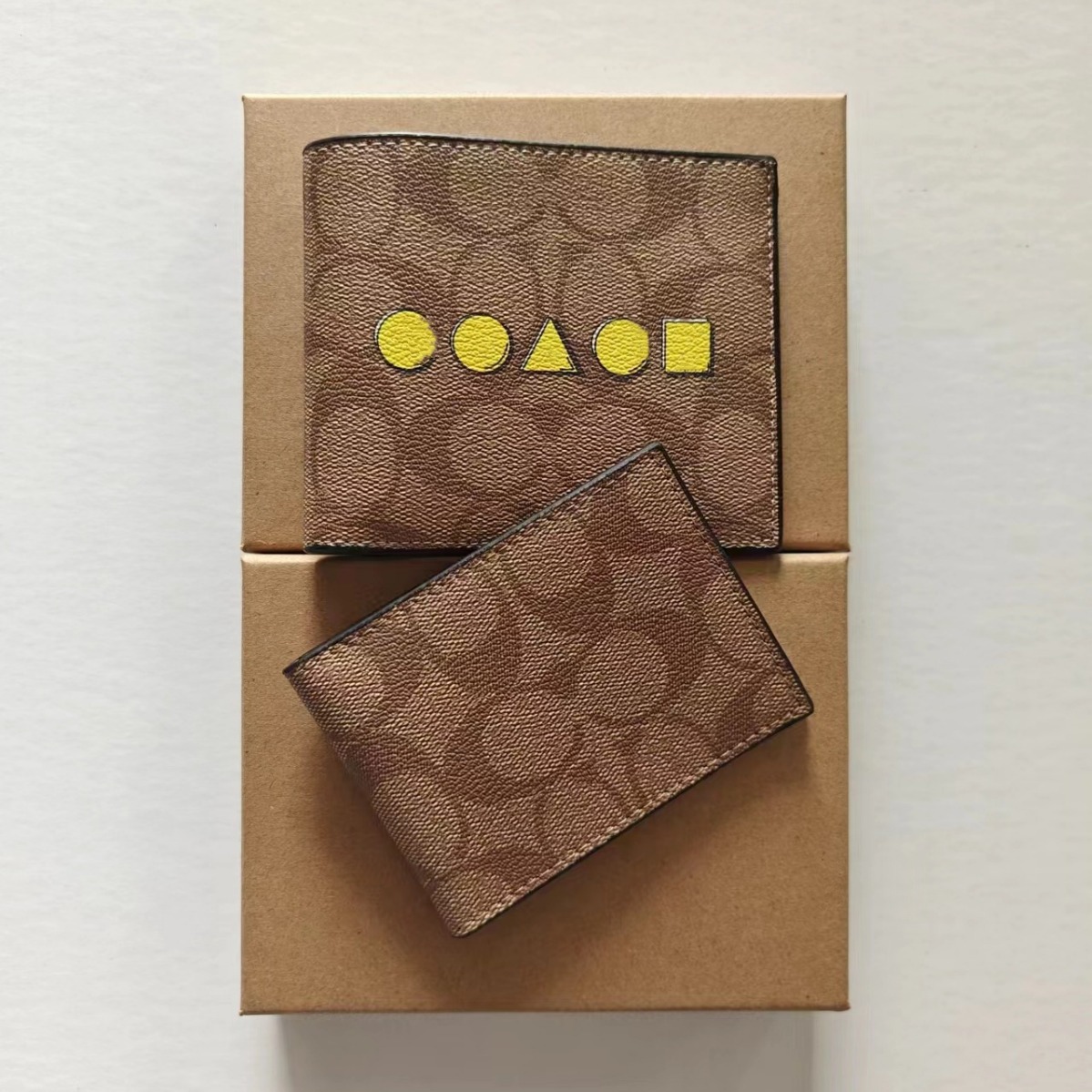 cross-border foreign trade men's wallet casual retro pvc with leather wallet men's short multi-card-slot coin purse small card holder Specification drawing