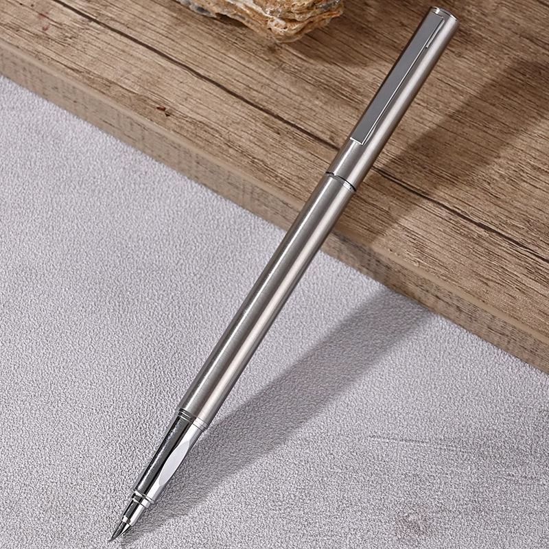 lock and load spray pen thickness art elbow curved tip calligraphy sketch art signature calligraphy practice student metallic pen details Picture
