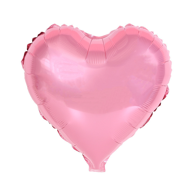 birthday arrangement decorations engagement background wall layout balloon wedding 18-inch aluminum film love balloon red Item Picture