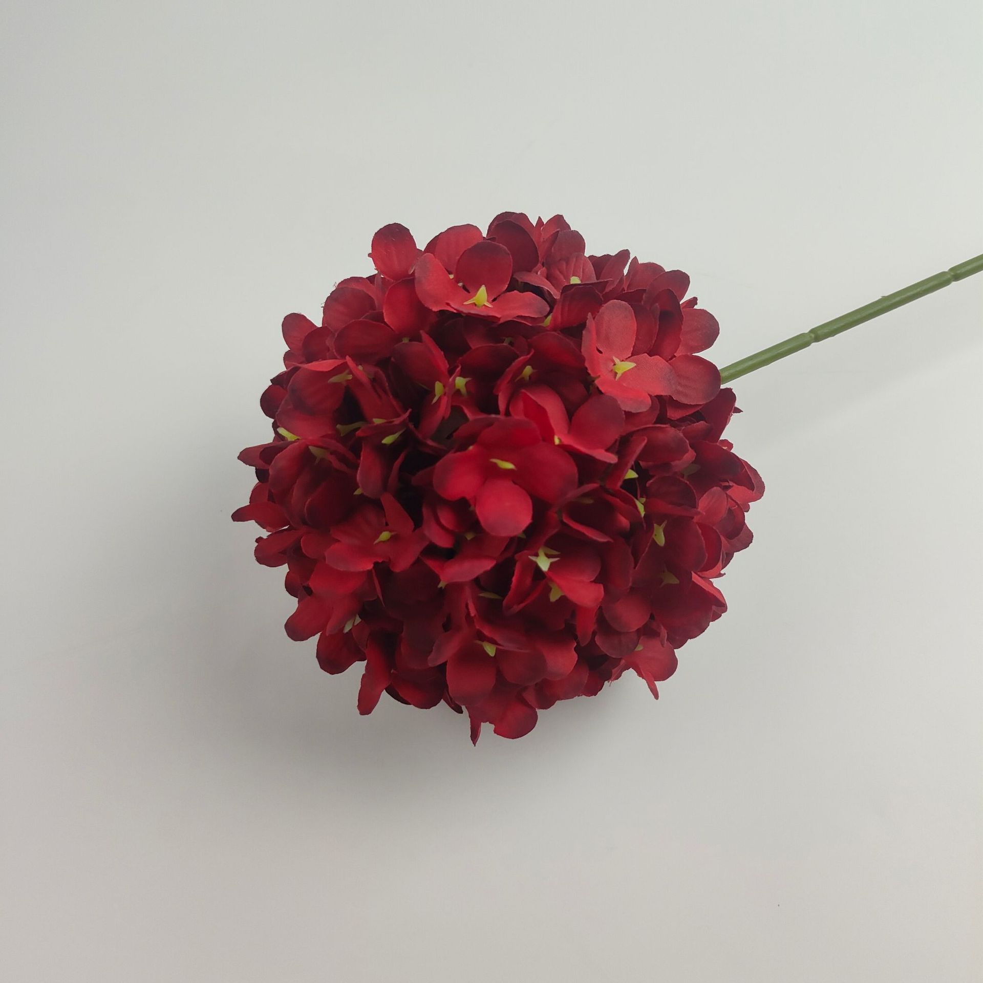 255 pieces lollipop hydrangea artificial flower wedding home decoration outdoor photography props wedding road lead fake flowers Specification drawing