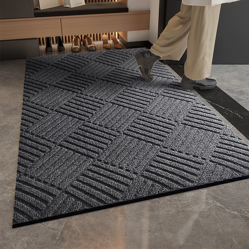 cut-out floor mat entrance floor mat door mat home floor mat household absorbent non-slip floor mat full cover carpet mat full figure