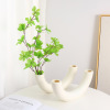 creative ins style plastic vase artificial flower vase table ornaments flower arrangement living room decoration dried flower arrangement in vase home decoration details Picture
