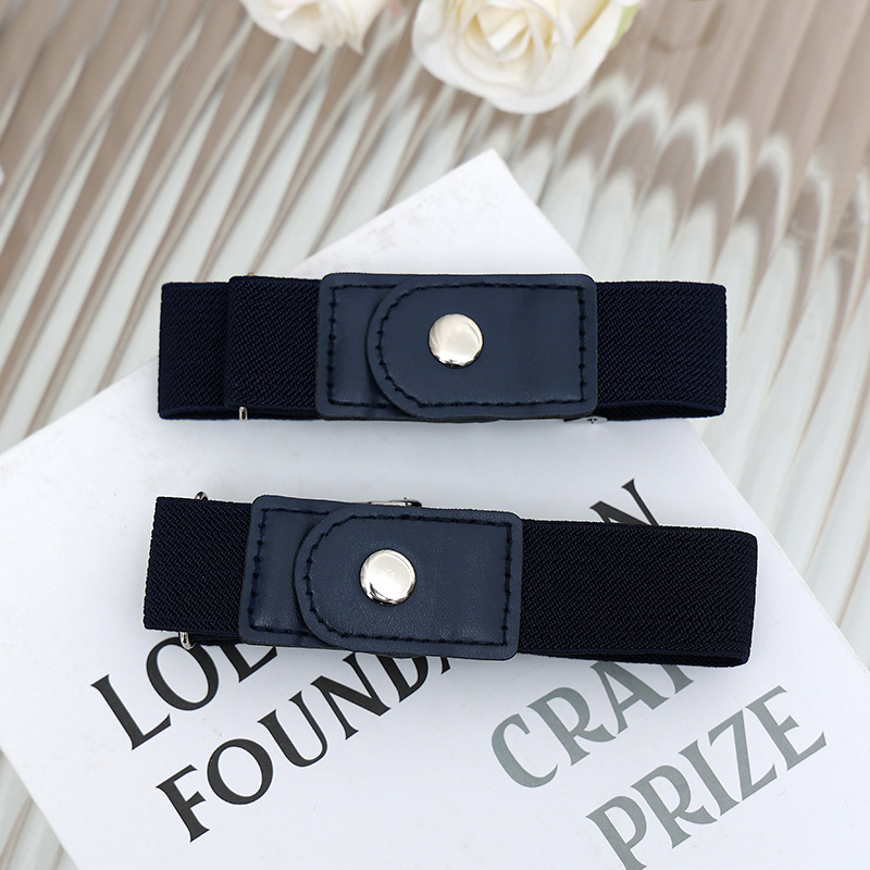 lazy belt women's 2025 new jeans waist-tight artifact waist circumference small elastic waist of trousers tightening adjustable belt Specification drawing
