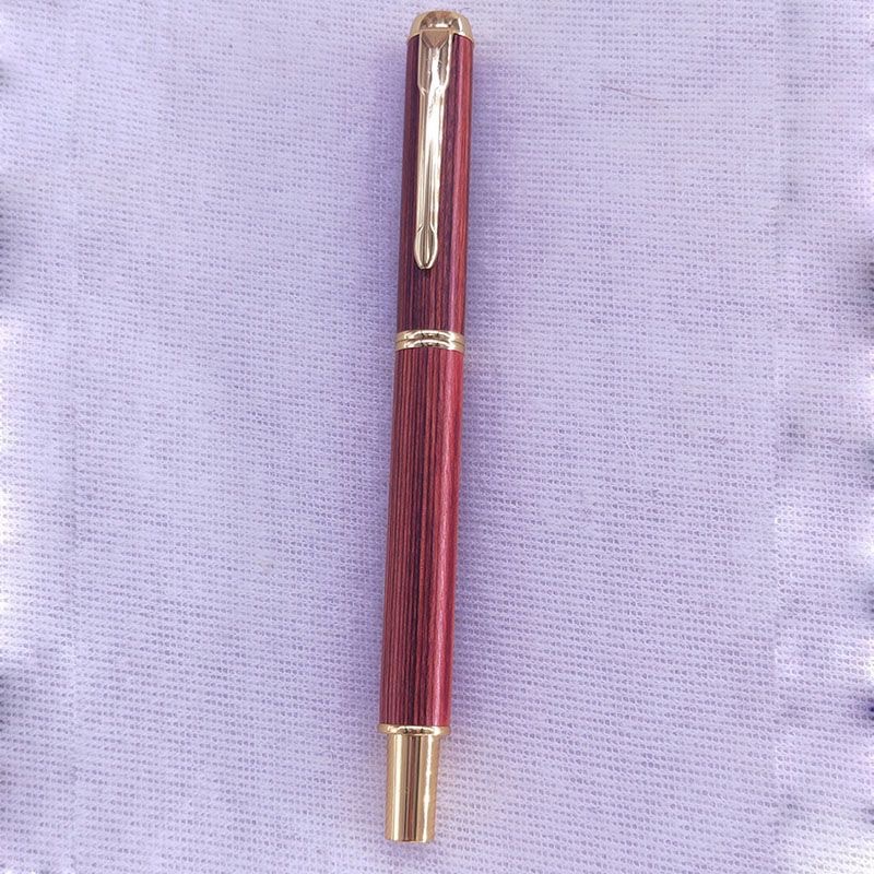 yongsheng pen ebony high-end durable chinese style calligraphy art primary and secondary school students calligraphy pen writing brush dual-use Item Picture