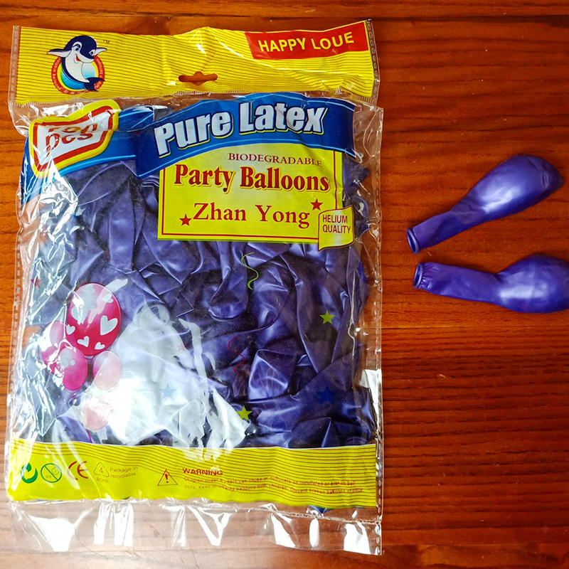 xiongxian balloon wholesale rubber balloons thickened 10-inch 1.5g pearl balloon assortment pack wedding room wedding ceremony layout Specification drawing