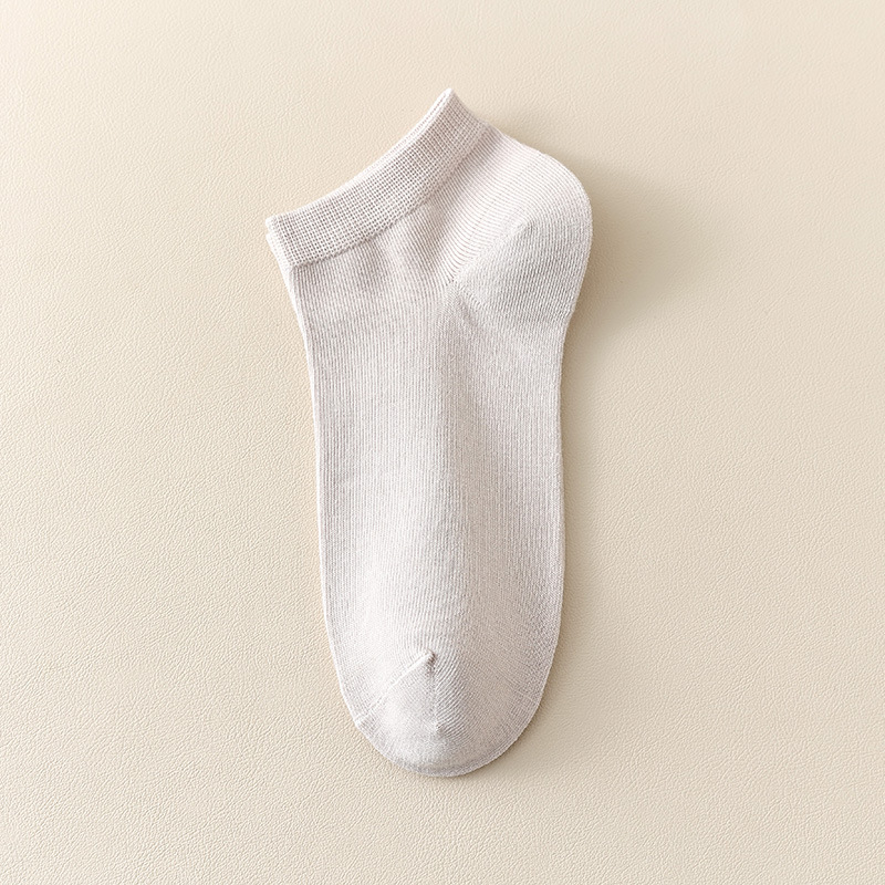 zhuji socks women's summer thin pure cotton socks 7a grade antibacterial deodorant pure cotton sweat absorbing student casual boat socks Application Scenario