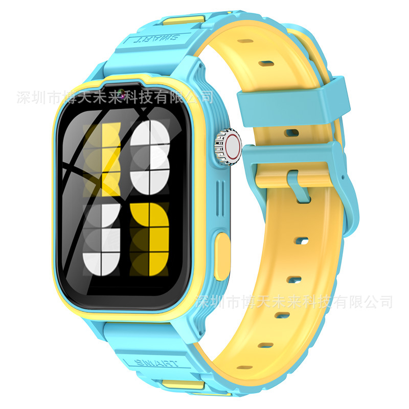 children's intelligent positioning smart watch [wholesale] cross-border foreign trade english foreign language hot magnetic charging waterproof Item Picture