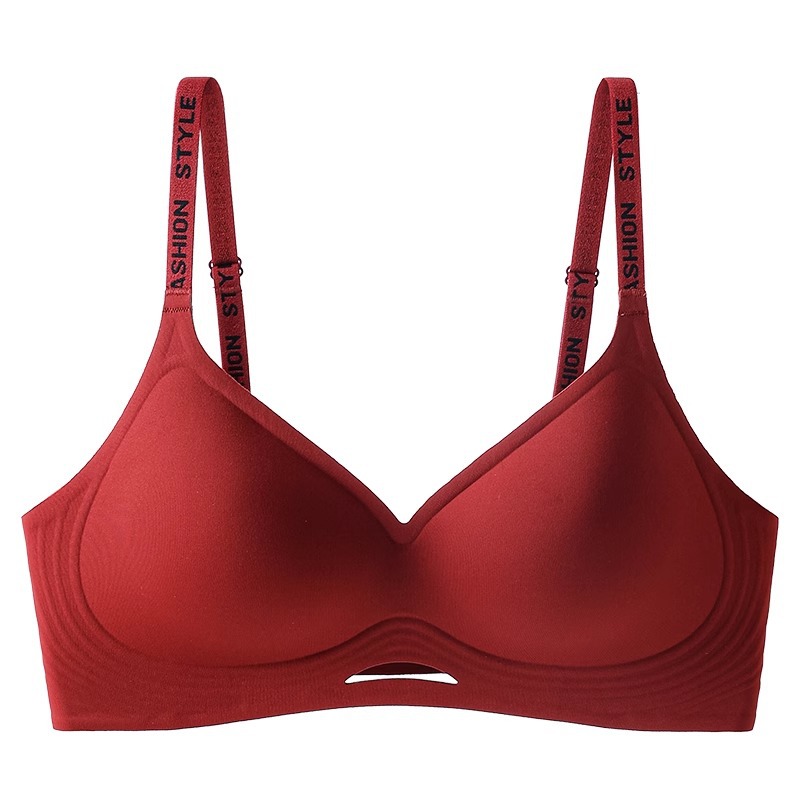 seamless underwear women's small chest push up push up accessory breast push up anti-drooping big beauty back jelly soft support bra winter full figure