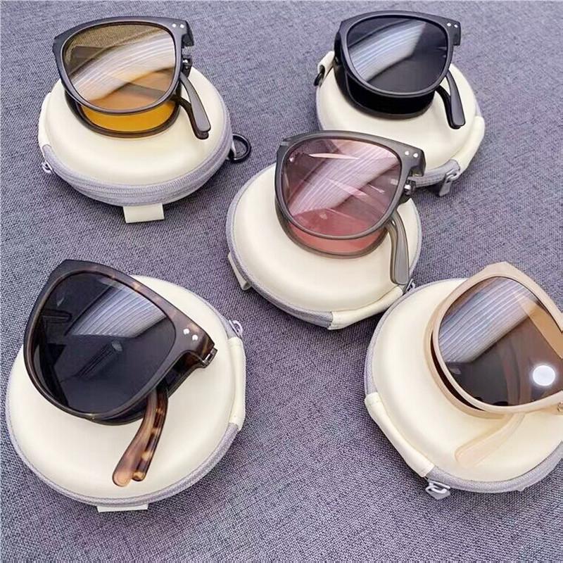 new focus folding sunglasses for women driving glasses anti-glare outdoor glasses lightweight folding sunglasses spot full figure