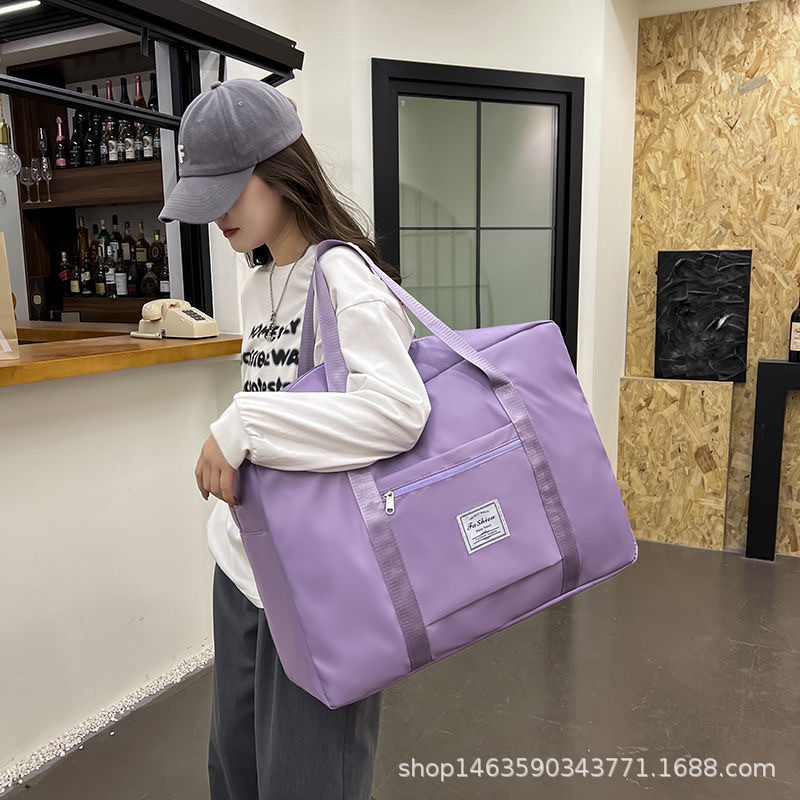 travel bag for women short-distance luggage bag buggy bag large capacity handbag lightweight maternity bag waterproof gym bag Item Picture
