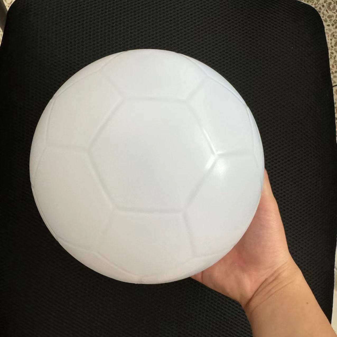diy football painted football pure white football signature advertising graffiti painted kindergarten primary school children's painting full figure