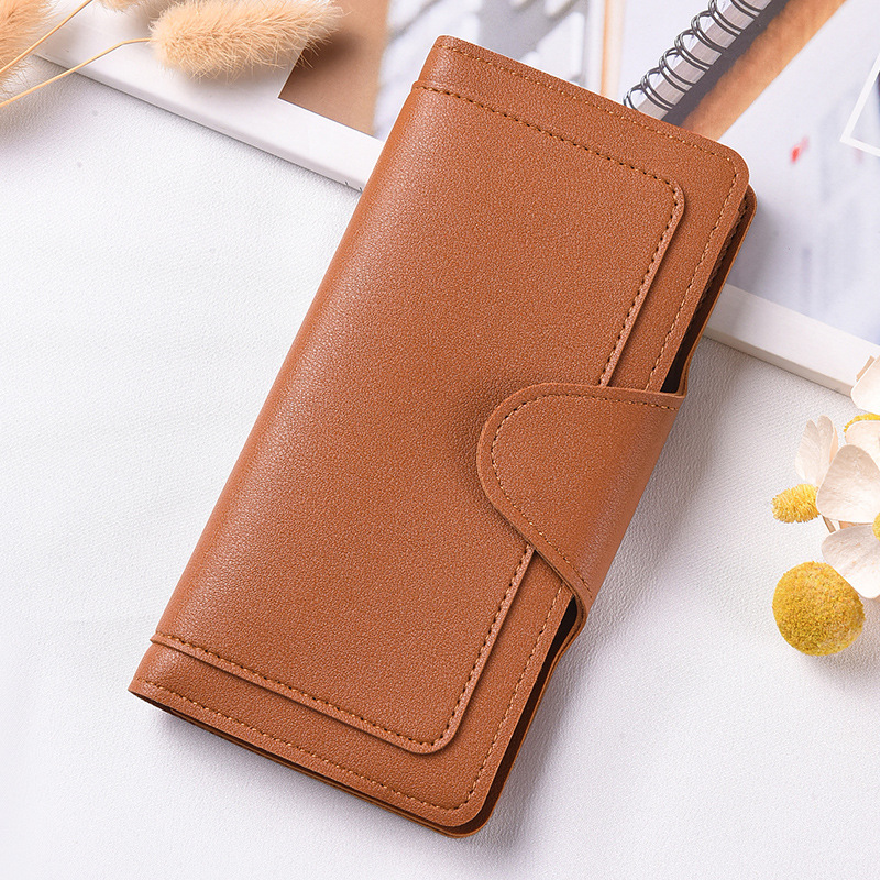 factory wholesale women's wallet long id card small change purse niche portable convenient multi-layer wallet Application Scenario