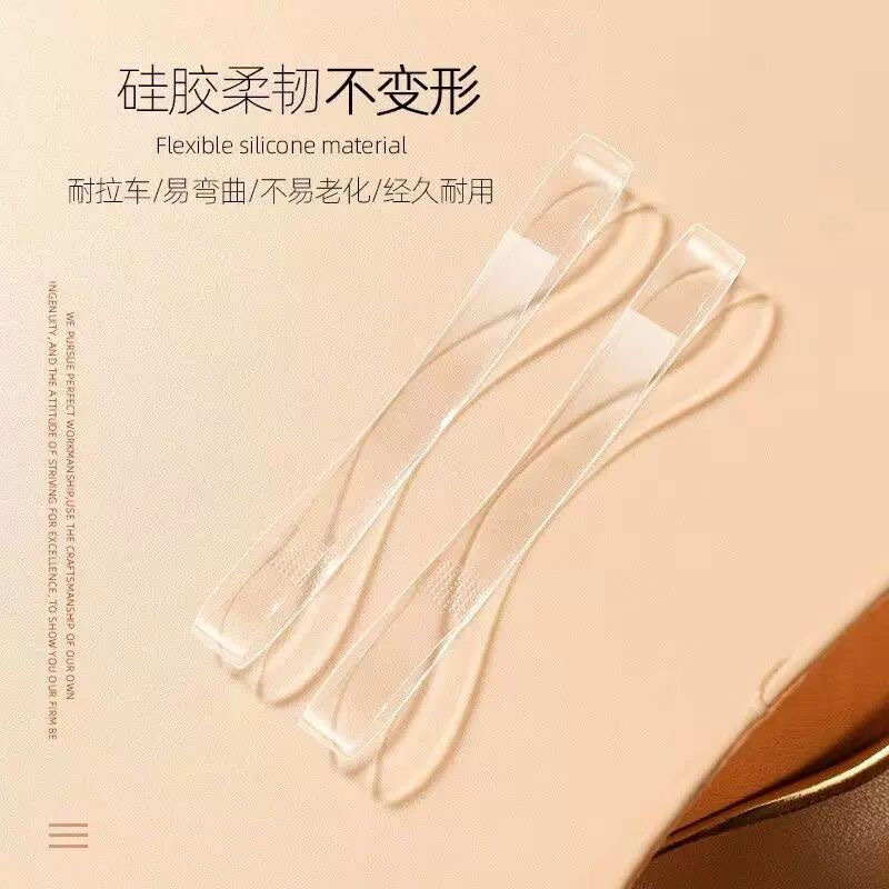 transparent invisible shoelace women's high heel anti-drop artifact strap fixed shoes anti-heel drop-off no buckle pumps full figure
