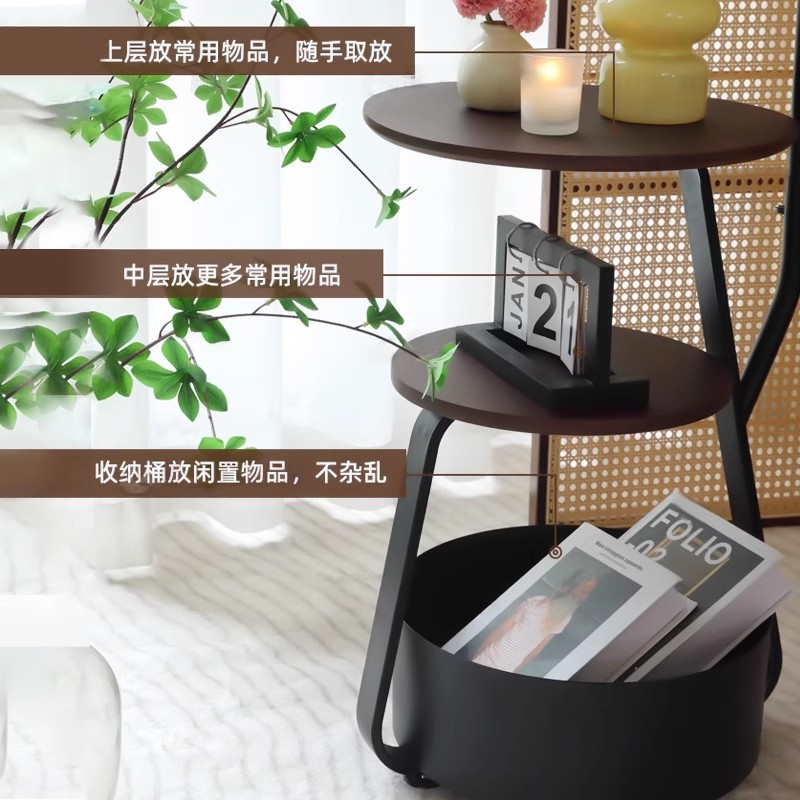 floor lamp american retro style living room sofa atmosphere coffee table lamp bedroom bedside table integrated atmosphere floor lamp Application Scenario