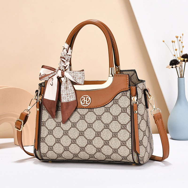 cross-border bag 2025 new large capacity shoulder messenger bag trendy fashion handbags high-grade tote bag for women Specification drawing