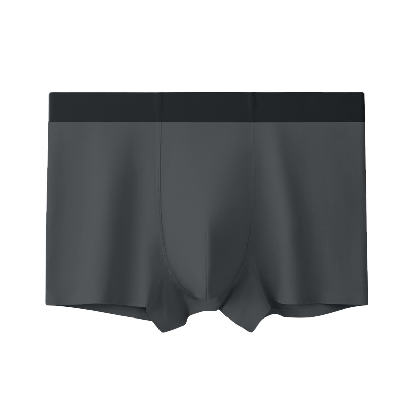men's underwear pure cotton soft xinjiang long-staple cotton mid waist traceless underwear men's cotton breathable antibacterial boxers Specification drawing