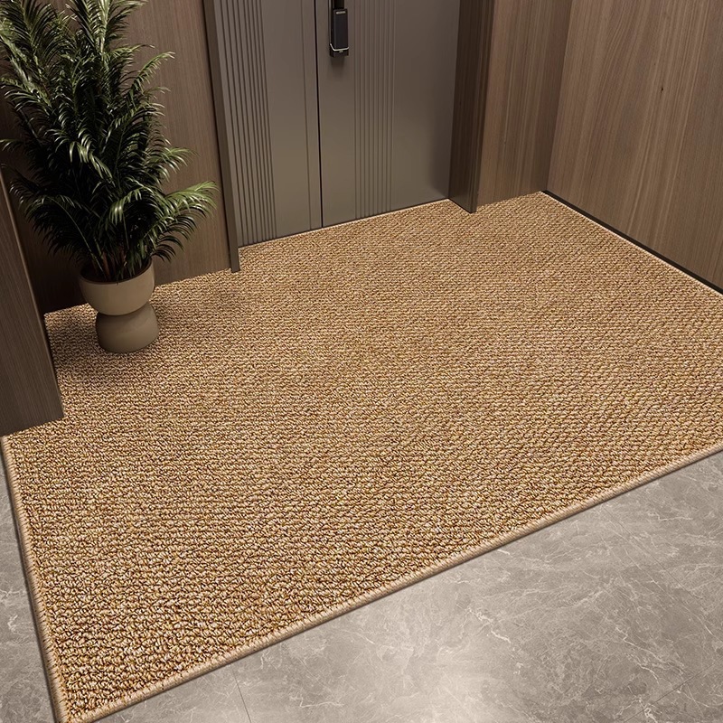 bedroom bedside tatami living room large area anti-scratching full carpet non-slip stain-resistant imitation sisal solid color carpet Application Scenario