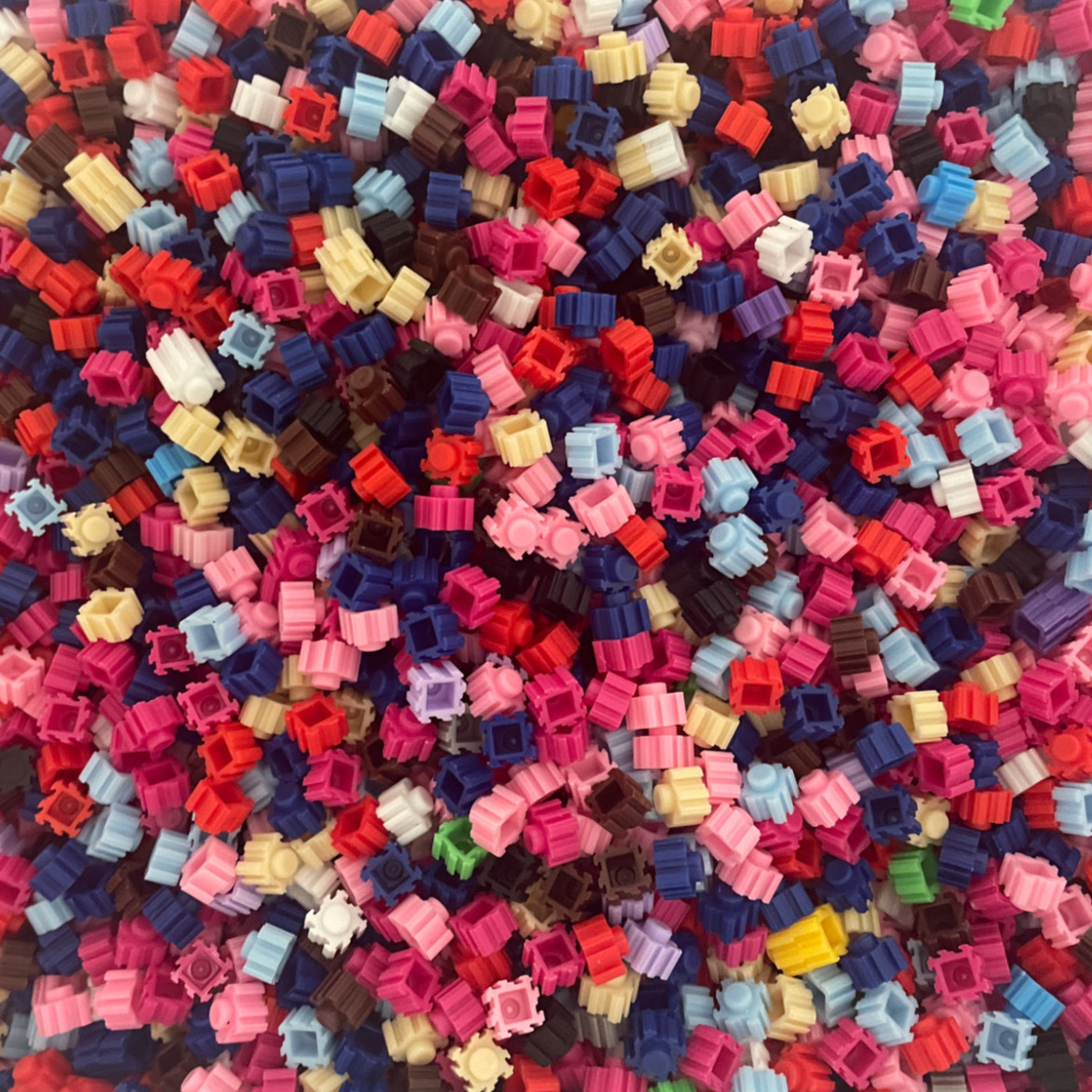 bulk series splicing small particle toys 3d puzzle model sold by half kilogram building blocks 8mm handmade children's educational variety diy Application Scenario