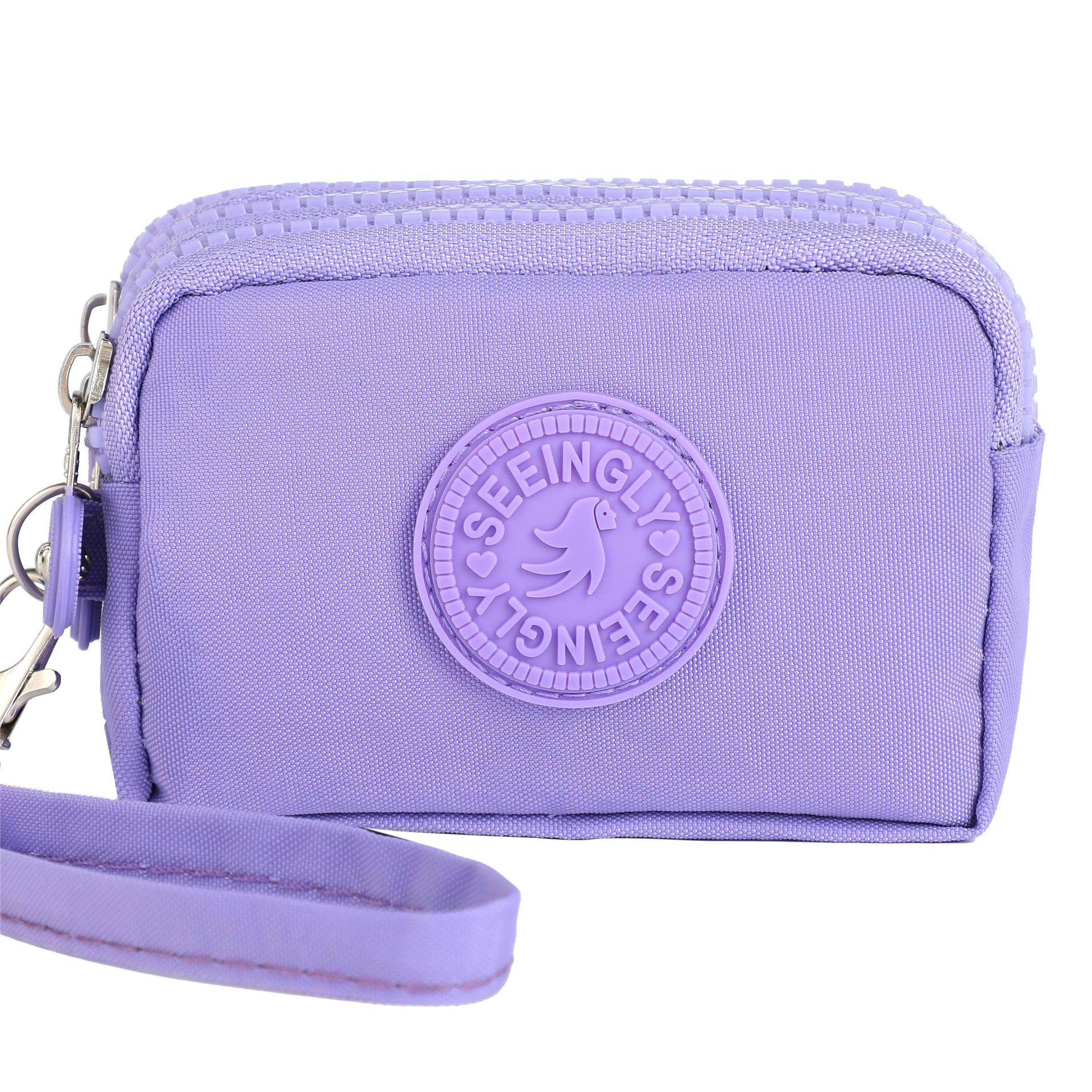 factory direct sales foreign trade coin purse cross-border gift simple waterproof key case nylon zipper coin purse wholesale Item Picture