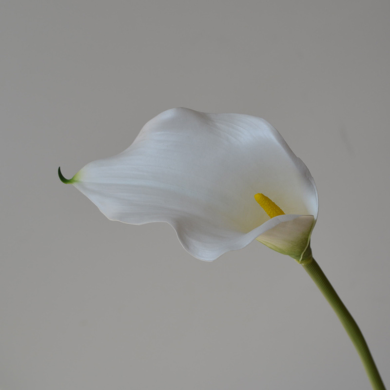 cross-border wholesale large common calla eva artificial/fake flower soft rubber hand feeling wedding bouquet home decoration Item Picture