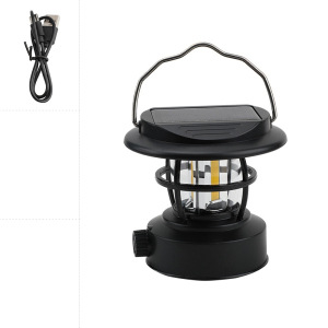5800 camping lantern solar multifunctional portable barn lantern outdoor emergency tent light lighting stall camping lamp Specification drawing