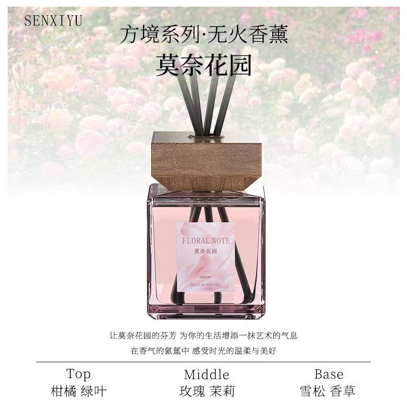 reed diffuser essential oil indoor long-lasting household perfume for boys and girls light perfume advanced fragrance bedroom and toilet deodorant Specification drawing