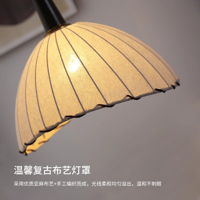 floor lamp american retro style living room sofa atmosphere coffee table lamp bedroom bedside table integrated atmosphere floor lamp Specification drawing