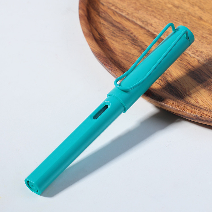 pen student writing practice hard-tipped pen calligraphy vintage morandi gift pen posture pen tip signature can be exchanged ink sac Item Picture