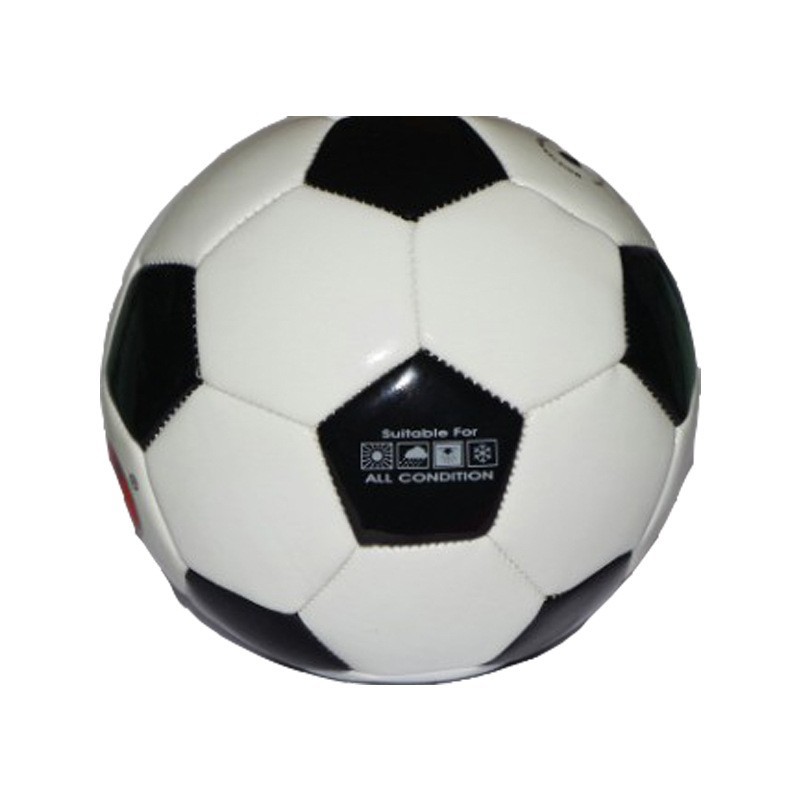 blind football advanced low elastic bell football training game ball indoor outdoor sports pu football factory wholesale Specification drawing