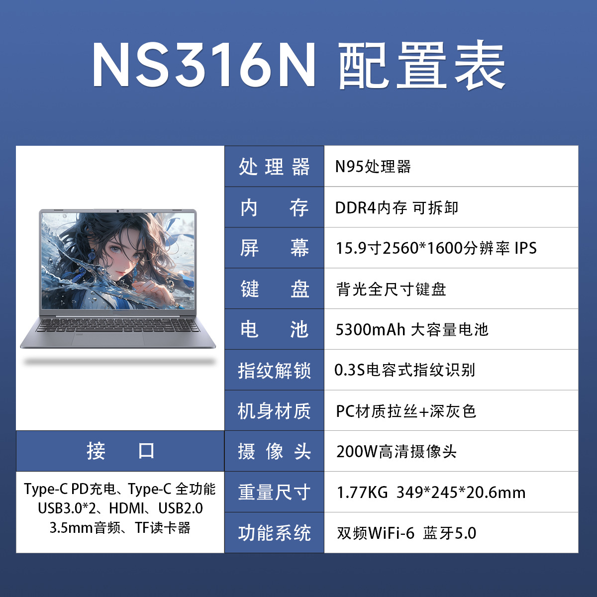 new laptop 15.6-inch n95/n100 hd large screen business office portable ultra-light tablet customization Application Scenario