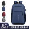 backpack men's niche schoolbag college student female 15-inch computer bag men's multifunctional travel bag essential backpack Item Picture