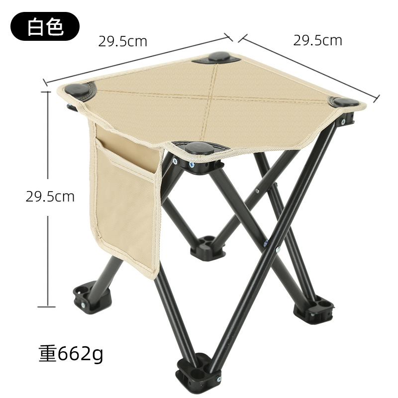 outdoor folding chair portable folding stool camp chair home train small chair picnic camping chair folding chair Specification drawing