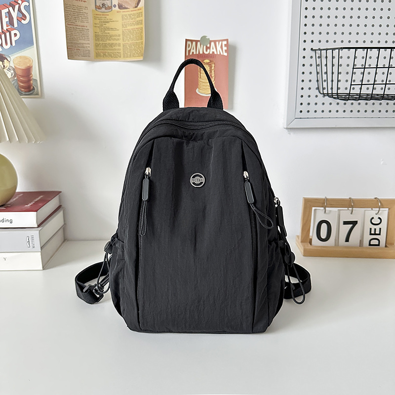 backpack men's and women's casual all-match chest bag lightweight mountaineering small backpack multi-functional shoulder messenger bag commuter schoolbag details Picture