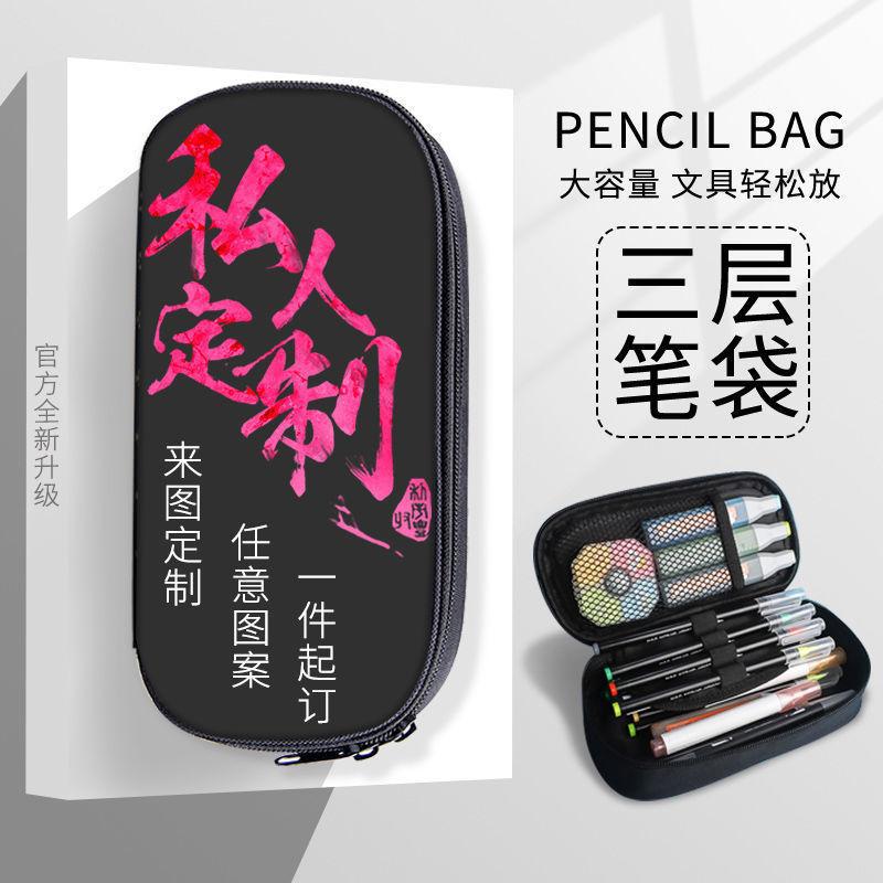 girl heart pencil case large capacity pencil case pretty girl warrior junior high school student elementary students' pencil bag popular storage box Application Scenario