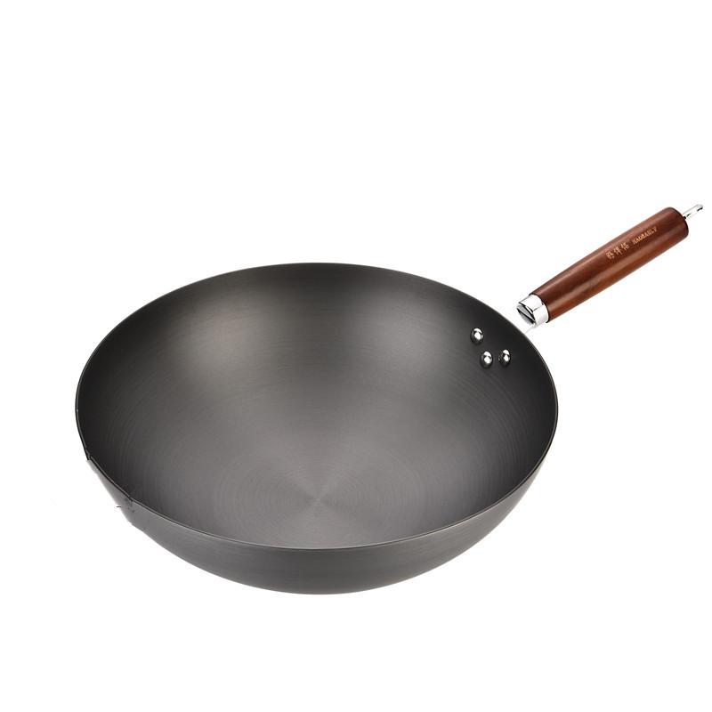 factory production an aluminum pot hard oxidation non-stick pan pot wholesale flat bottom garden bottom frying pan meeting sale gift Item Picture