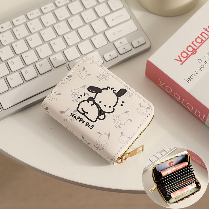 new 2023 expanding card holder zipper wallet certificate good-looking high-grade children student waterproof bear female male Application Scenario