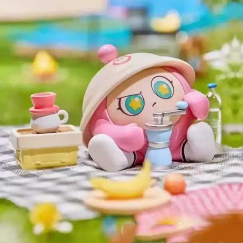 egg puff party picnic blind box internet hot hand-made doll children's birthday gifts little doll decoration Specification drawing