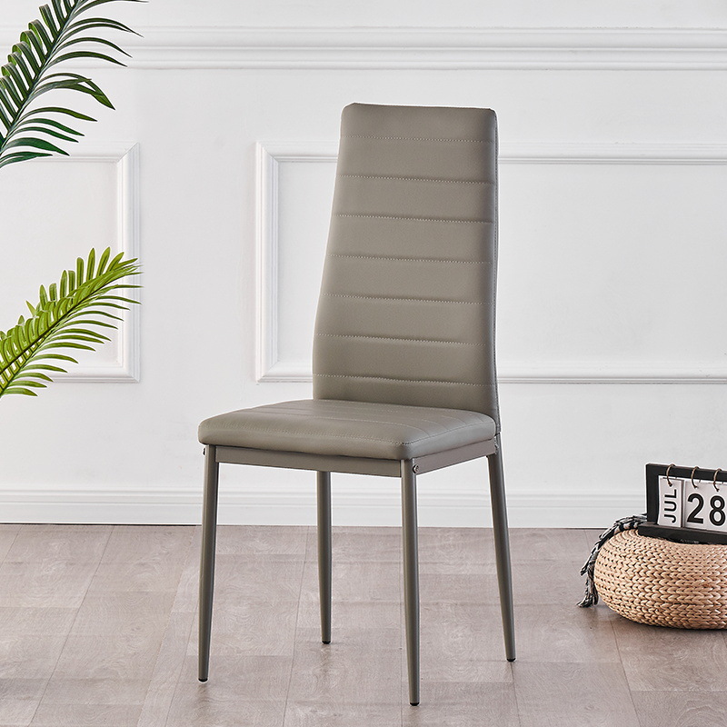 customized modern minimalist horizontal chair factory dining chair hotel leisure soft pad chair meeting conference chair home dining chair Item Picture