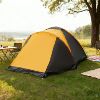 tute outdoor camping tent fiber glass pole extended tent double-layer rainproof camping hiking climbing tent Specification drawing