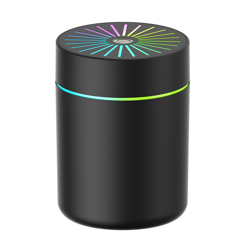 25 years cross-border new arrival small running volume colorful humidifier usb car mute hydrating atmosphere atomizer mini details Picture