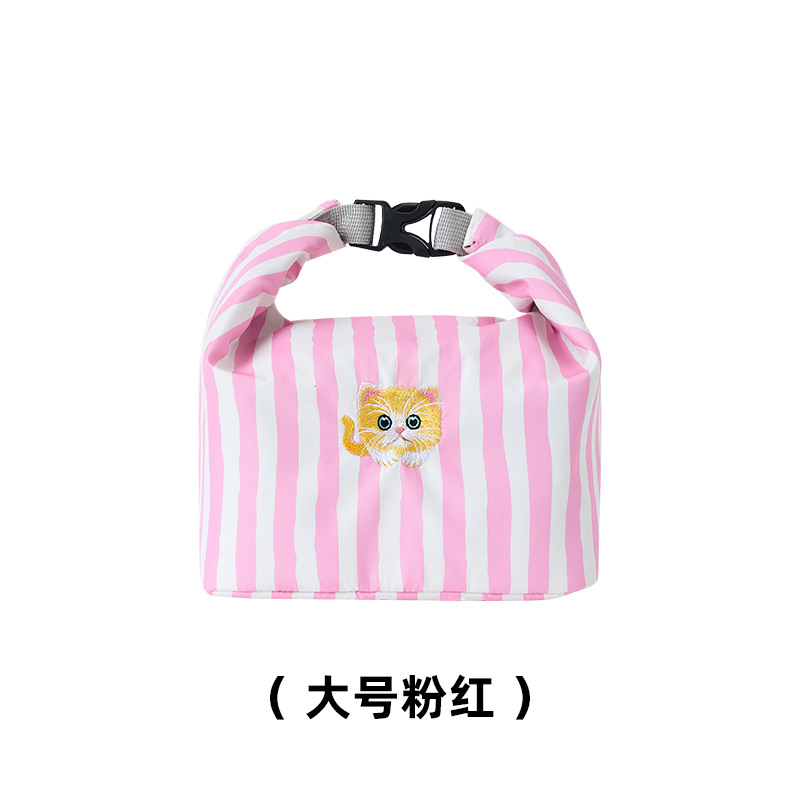 good-looking bento handbag lunch box special heat preservation convenient out large capacity waterproof lunch bag thick stain resistant full figure