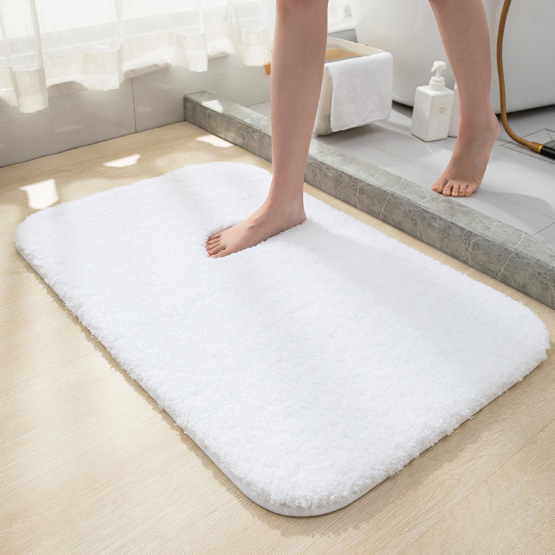 bathroom floor mat absorbent toilet bathroom non-slip mats bedroom carpet doormat door foreign trade floor mat full figure