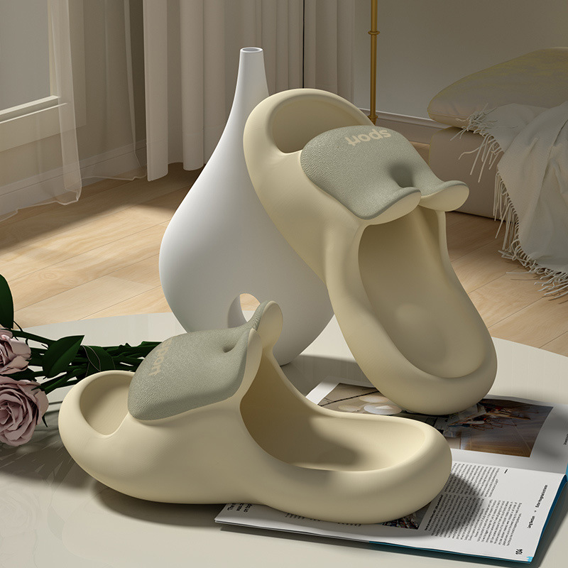 cute rabbit eva super soft shit slippers for women summer home indoor bathroom bath outdoor wear beach slippers details Picture