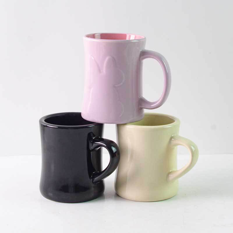 foreign trade customized mug opening event gift cup color coffee cup premium gifts ceramic cup full figure