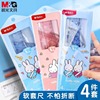 m & g 960m2m3 mifei measuring tape 15 cm20cm triangular plate ruler measuring tool student flexible measuring angle full figure
