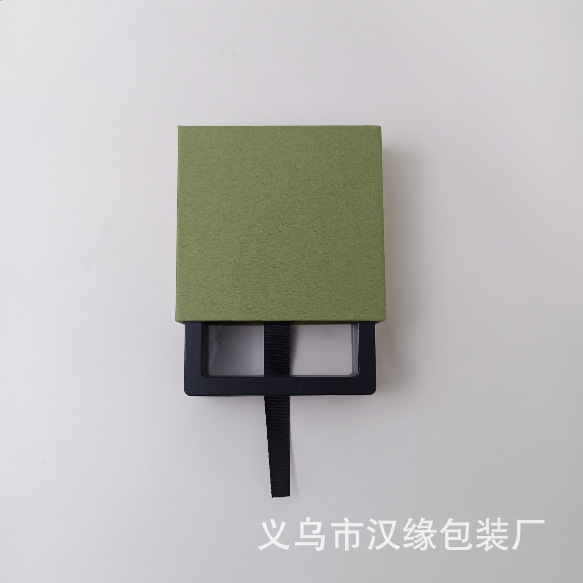 jewelry storage box pe film suspension box transparent display necklace ring earrings color packaging jewelry gift box details Picture