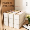 tianshan cotton and linen socks box underwear storage folding washable storage basket household drawer style wardrobe storage box Item Picture