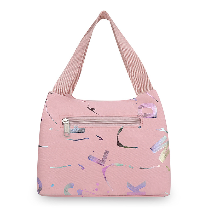 fashionable printed women's handbag large capacity storage lunch bag for work and commuting portable small mummy bag Item Picture
