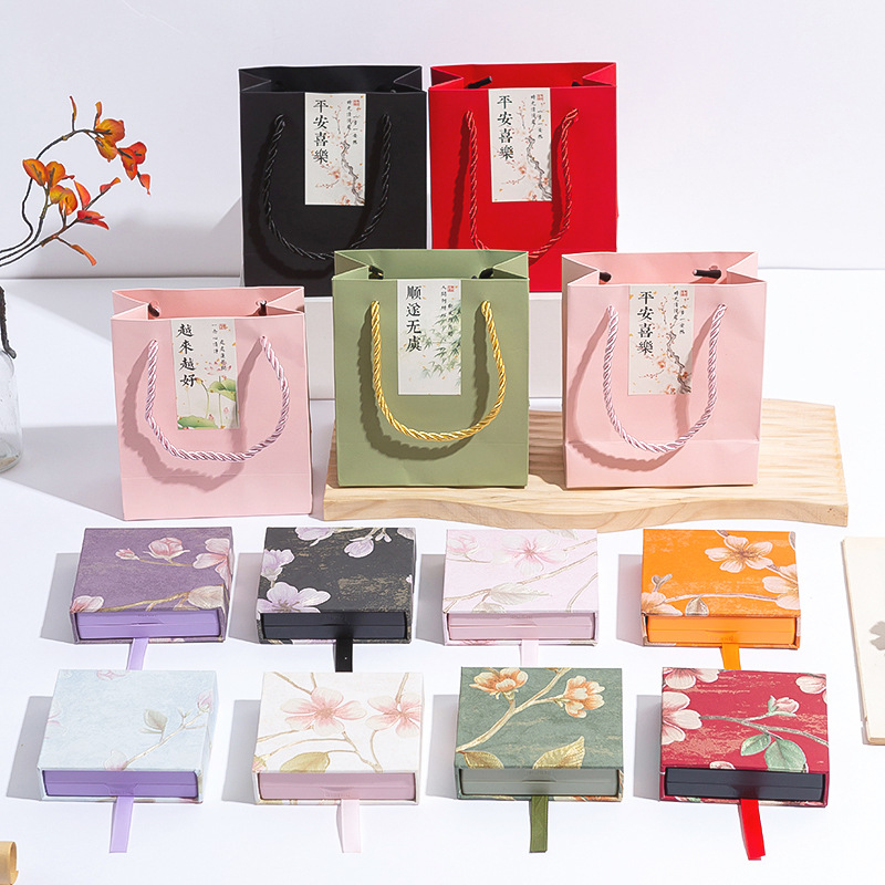 bracelet jewelry box anti-oxidation suspension box bracelet packing box pe film crystal jewelry crafts jewelry box wholesale Specification drawing